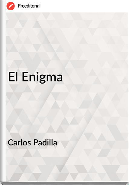 Carlos Padilla - El Enigma